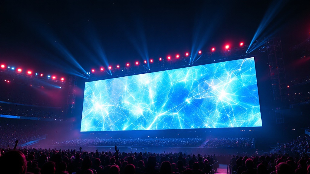 Dream Line outdoor LED wall for stadiums and festivals